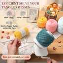 SPEENSUN Yarn Winder for Crocheting and Knitting, 3.5 oz / 100 g Manual Yarn Ball Winder, Easy-to-Install Yarn Spinner with Lower Noise, Stable Clamp, Mothers Day Gift for Mom, Gift Box