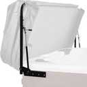 GarveeLife Hydraulic Swimming Pool Spa Cover Lift, Hot Tub Cover Lift, Adjustable Width 69 in-96.5 in, Mounted on Both Top Sides, for Various Sizes of Rectangular Bathtubs, Hot Tubs & Spas