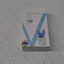 Sani White Ultrasonic Toothbrush, Ortho Sparkle Sonic Glow Brush, 360 Brite Toothbrush Adult U Shaped Tooth Cleaner Teeth Whitening Light Electric Automatic Hands Free