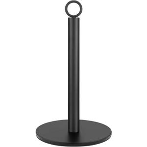 Paper Towel Holder Countertop, Black Paper Towel Holders, Stainless Steel Countertop Paper Towels Holders, Kitchen PaperRoll Holder, Non-Slip Standing Paper Towel Holders