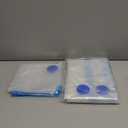 Vacuum Storage Bags, Works with Any Vacuum Cleaner,to Store Clothes and beddings,Could Save Your Space,dust-Free,Keep Away from Moisture (Medium 4(80X60) CM)