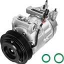 TadaMark A/C Air Conditioner Compressor With Clutch Fit for Nissan Altima 2.5L 2007-2012, Fit for Nissan Sentra 2.5 2.5L 2007-2012 2007 2008 2009 2010 2011 2012, 92600JA00A, 1010886, CO-10886C