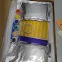 KeaBabies Baby Hand and Footprint Kit - Clay Handprint Keepsake Frame, Newborn Nursery Picture Frame, Personalized New Mom Gifts for Baby First Christmas Shower (Alpine White) (Duo Frame, 13" x 7.8")