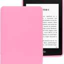 Case for All-New Kindle Paperwhite (12th Generation, 2024 Release) - Slim Fit TPU Gel Protective Cover Case for All-New Kindle Paperwhite E-Reader 7" (Pink)