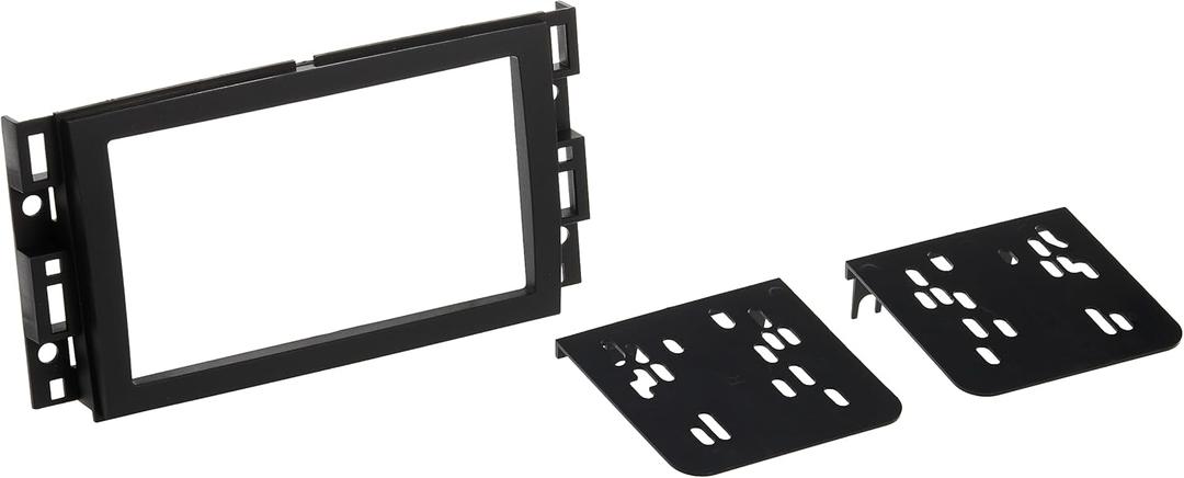 Metra 95-3305 Double DIN Installation Dash Kit for 2006-up Chevrolet Vehicles, Black, Model:953305