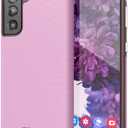Crave for Galaxy S21 Case, Shockproof Protection Dual Layer Case for Samsung Galaxy S21, S21 5G (6.2 inch) - Lilac