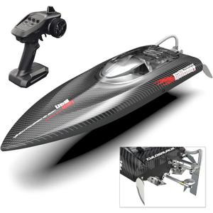 Cheerwing 25" Brushless RC Boat for Adults, 30+MPH Fast Remote Control Boat for Lakes and Pools (Carbon Black)