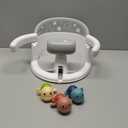 Baby Bath Seat for Babies 6 Months & up, Baby Bathtub Chair, Non-Slip Toddler Bath Support, Sit Up Bath Seat for Baby, Safe Infant & Newborn Bathtub Chair with Soft Cushion, Gray