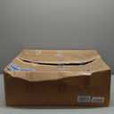 HBTower Step Ladder,Lightweight Aluminum Folding Step Stool with Anti-Slip Wide Pedal,330lbs Capacity Step Ladder for Household,Kitchen,Office - BlackWoodgrain