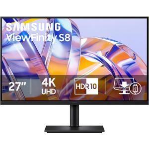 Samsung 27" ViewFinity S8 (S80UH) High-Resolution Monitor