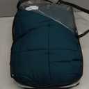 Yescool Weighted Blanket for Adults (20 lbs, 60 x 80, Dark Green) Cooling Heavy Blanket for Sleeping Perfect for 190-210 lbs, Queen Size Breathable Blanket with Premium Glass Bead, Machine Washable