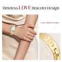 MOINSPIRE Gold Watch Bands for Women Compatible Apple Watch 40mm 41mm 38mm 42mm 46mm 44mm 45mm 49mm Adjustable Dressy Metal Jewelry Bracelet Strap for iWatch Series 11 10 9 8 7 6 5 4 3 2 1 SE Ultra
