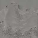 Flower Girls Beaded Applique Embroidered Ruffles Lace Junior Bridesmaid Dress Floor Length Wedding Pageant Party Formal Princess First Communion Boho Retro Tulle Evening Dance Ball Gown 03#White 6-7 (140)