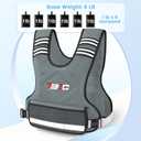 TB3C Adjustable Weighted Vest Woman, 4-10/11-20/20-30 LB Weight Vest for Women, Plus Size Womens Weighted Vest, 11-20LB