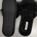 Extreme Plush Lady’s Sexy Slip-on Comfortable Slippers Women’s Fluffy Indoor Open-toe Scuff
7-8