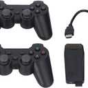 4K Dual 2.4GHz Wireless Retro Game Consol, 20,000+ Games, 9 Emulators, 64GB Memory, for Birthdays, Xmas, and Everyday Life