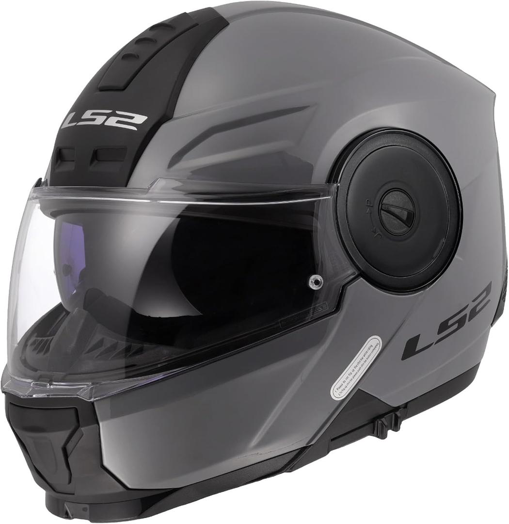 LS2 Helmets Horizon II Modular Motorcycle Helmet W/ SunShield, XL