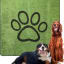 Qeils Reusable Dog Pee Pads, 1 Pack Super Absorbent & Leakproof Washable Puppy Pads with Soft Green Top Layer, for Potty Training, Crates, Couch, Car Seats & Pet Beds, 72"x 72"