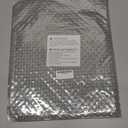 BurgeonNest PVC Foam Cat Litter Mat 24x15 inch, Soft on Paws, Double Layer Litter Trapping, Urine-Proof Water Resistant, Easy Clean Scatter Control (Gray)