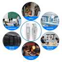 Cat 6 Ethernet Cable 15 ft Network RJ45 Unshielded Cat6 Patch Cable Internet for PC, TV, Laptop, Router and Printer, Light Gray, 1 Pack