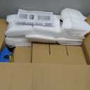 3 Sets Moving Boxes with Divider Kits,16 x 12 x 13 Inch Glassware Dish Packing Box Kitchen Moving Box Corrugate Dividers with 72 Pcs Foam Pouches,1 Pcs tape rolls with dispenser(Two Layer)
