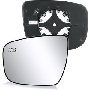 Driver Left Side Power Heated Mirror Glass Fit For Nissan Rogue 20142019, for Murano 201523, for Pathfinder 201719 Side View Mirror with Back Plate, Replace for 963664BA1A