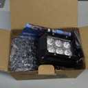 Nilight Led Pods 2Pcs 18W 1260LM Flood Off Road Lights Super Bright Driving Work Fog Lamps for Trucks Pickup Golf Cart SUV ATV UTV 4x4 Van Camper Boat