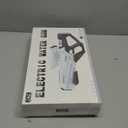Electric Water Gun with Auto-Suction, 32FT Long-Range Spray & Expandable Bottle Capacity (White)
