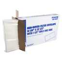 Royal Non-Woven Filter Envelopes with 1.5 Inch One Sided Hole, 14 Inch x 22.25 Inch, Package of 100, One Size