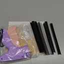 Stitch Gun for Clothes - Handheld Stitch Gun Quick Clothing Fixer - Tagging Gun - Includes 6 Needle, 1000 Black Fasteners & 1000 White Fasteners (Pink/Orange) (Purple)