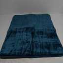 Buganda Memory Foam Bathroom Rug Mat 36x24, Extra Soft and Absorbent Bath Mats, Non-Slip and Machine Washable Bath Rugs for Bathroom Floor,Tub and Shower, Peacock Blue