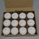 24 Pack 2 inch White Floating Candles Unscented Floating Candle for Centerpieces 5-6 Hours Burning 2 Floating Candle Bulk for Wedding