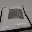 yescool Weighted Blanket for Adults (17 lbs, 60" x 80",White) Cooling Heavy Blanket for Sleeping Perfect for 160-180 lbs, Queen Size Breathable Blanket with Premium Glass Bead, Machine Washable