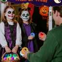 24PCS Halloween Light Up Eye Pop Ball, Halloween Party Favors for Kids, Halloween Toys for Trick or Treat, Goodie Bag Stuffers, Classroom Prizes