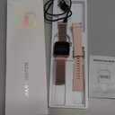 Smart Watch for Women, Answer/Make Calls, Alexa Built-in, 1.85" Touch Screen Fitness Tracker for Android & iPhone, Heart Rate/Sleep/SpO2 Monitor Smartwatch, IP68 Waterproof (Rose Gold)