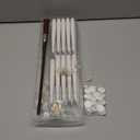 Halloween Decorations Floating Candles with Wand: 20Pcs Flameless Floating Candles with LED Warm Lights Battery Operated Magic Candle for Birthday Gifts Halloween Party Decorations Indoor Home Decor