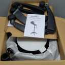 Professional Standing Hooded Hair Steamer for deep Scalp Conditioning,Adjustable time and Temperature Settings with Dry-Run Protection,Salon Station spa Equipment,Suitable for Home and Barbershop use (Black Plastic Feet)