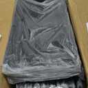 JECCICHY 10 Pack Black Shoe Storage Boxes Stackable, Plastic Shoe Boxes with Lids, Sneaker Storage, Transparent, Thick Hard, Drop Front Door, Within US Size 13, Size: 13.54”x10.63”x7.49”