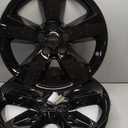 20" Glossy Black Wheel Skins for 2013-2018 RAM 1500 Pickup & 2019-2024 Ram 1500 Classic Pickup, ABS Plastic 20 Inch Cover Hubcaps for 13-24 RAM 1500 Set of 4
