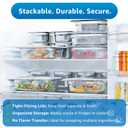 1/1 Full Size Hotel Pans with Lids | 4" Deep (4 Pack) | 4 Kitchen Tongs