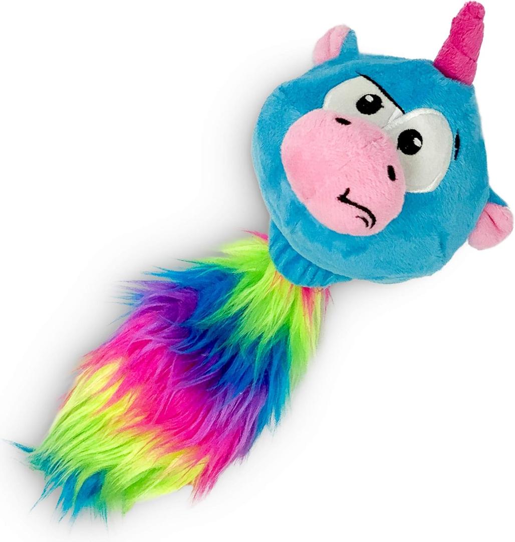 Hyper Pet Doggie Pal Unicorn Interactive Plush Dog Toys (Wiggles, Vibrates, and Barks  Dog Toys for Boredom and Stimulating Play) (Full Unit)