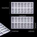 3 Sets Domino Mold for Resin Casting Silicone Domino Mold for Epoxy Resin 28 Cavities with Dots Epoxy Casting for DIY Craft