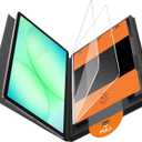 OMOTON 2 Pack Screen Protector for Samsung Galaxy Tab A11 Plus/A9 Plus 11 Inch, Tempered Glass with Easy Installation Auto-Dust Tray for Galaxy Tab A11+ A9+ 5G Tablet, Case Friendly/9H Hardness