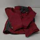 totes Mens Rain Jacket with Hood - Waterproof Rain Coat, Lightweight Storm Jacket - Burgundy, XL