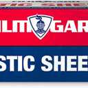 Film-Gard 625922 Construction Plastic Sheeting 10' Width X 100' Length X 4 Mil Thick, Clear