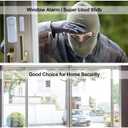 Door Window Alarm, 90DB Door Alarms for Kids Safety, Door Window Burglar Alarm-Window Pool Alarms for Home