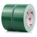 2 Pack Duct Tape Heavy Duty, 9 Mil Thickness, 2 Inches x 30 Yards, Strong Industrial Strength, Flexible, No Residue, Waterproof and Tear by Hand, Multi-Use for Indoor & Outdoor Repairs (Green)