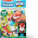 Melissa & Doug Sticker Wow! 24-Page Activity Pad and Sticker Stamper, 300 Stickers, Arts and Crafts Fidget Toy Collectible Character  Fox (Single)
