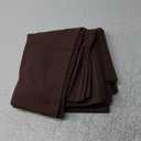 12 Pack Thanksgiving Cloth Napkins Bulk Embroidered Christmas Cloth Napkins Holiday Table Decorations Xmas Party Gifts for Dinners Parties(Brown)