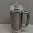 STANLEY Quencher H2.0 Tumbler with Handle and Straw 30 oz | Flowstate 3-Position Lid | Cup Holder Compatible for Travel | Insulated Stainless Steel Cup | BPA-Free | Stainless Steel Shale